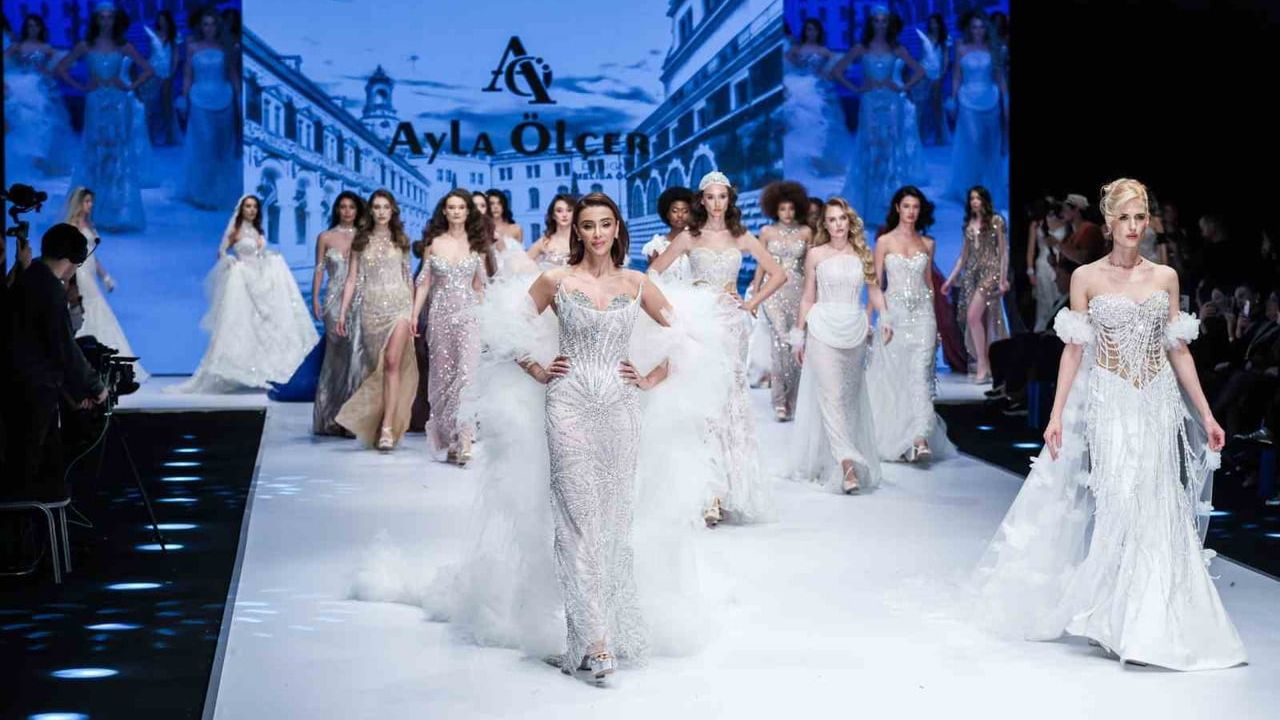 IF Wedding Fashion İzmir-19'da final defileleri ilgi gördü