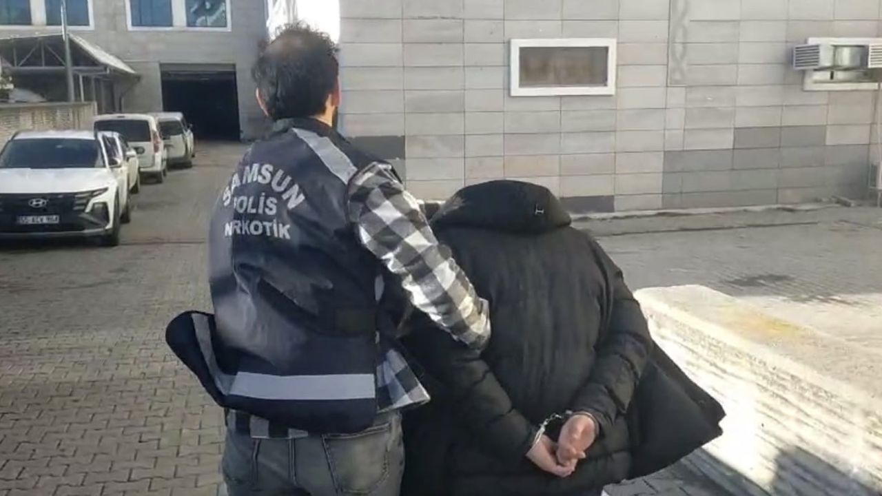 İlkadım'da uyuşturucu suçundan 8 yıl 9 ay hapis cezası olan şahıs yakalandı