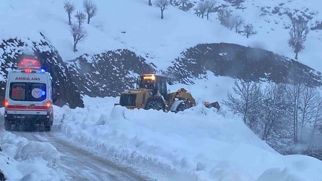 İncesu Köyünde Mahsur Kalan Hasta 7 Saatlik Çabayla Kurtarıldı