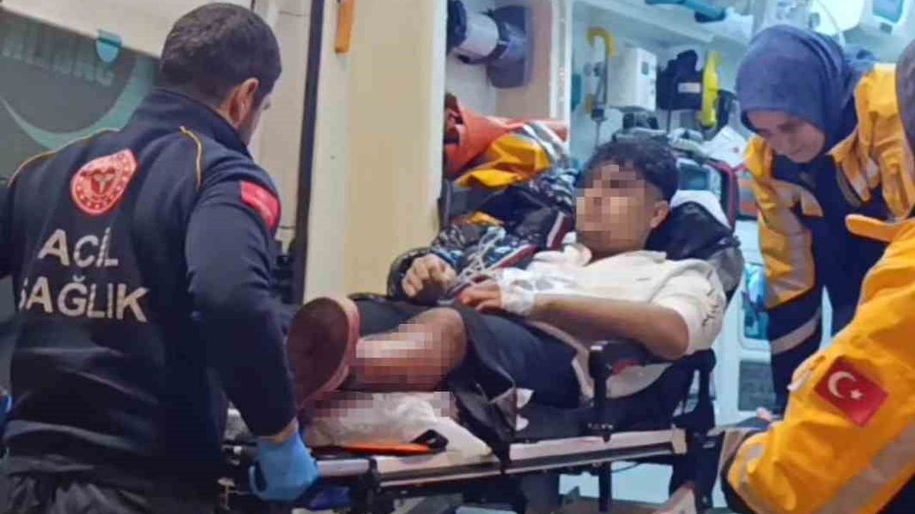 İnegöl'de bıçaklı kavga: 16 yaşındaki genç yaralandı