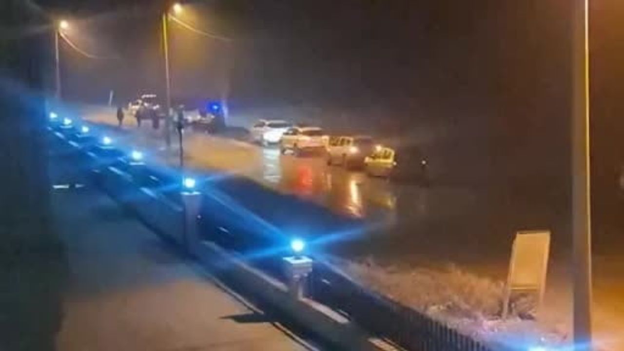 İnegöl’de ‘dur’ ihtarına uymayan alkollü sürücü kaza sonrası yakalandı