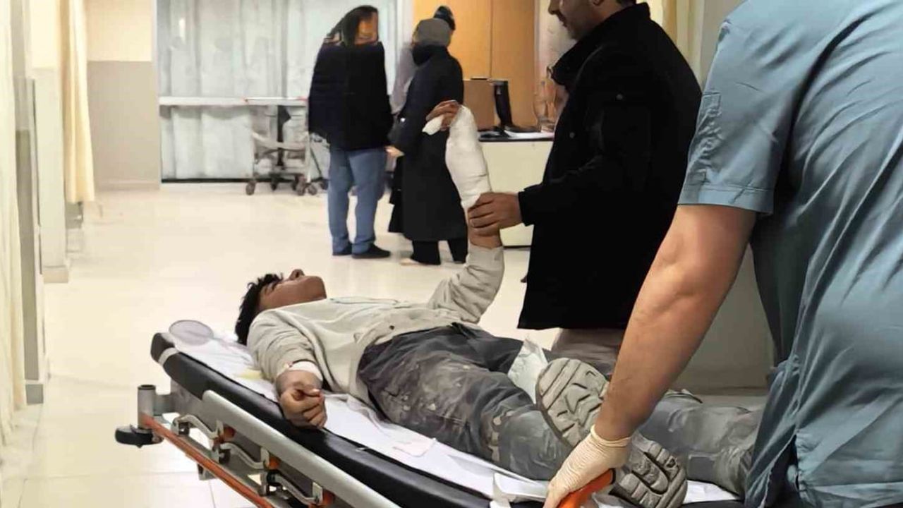 İnegöl'de kaportacıda cam kesen çırak ağır yaralandı