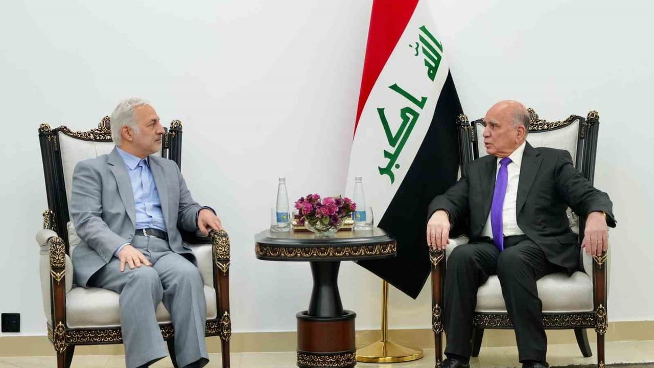 Irak Dışişleri Bakanı Hüseyin ile İranlı Yetkili Celalzade Görüştü