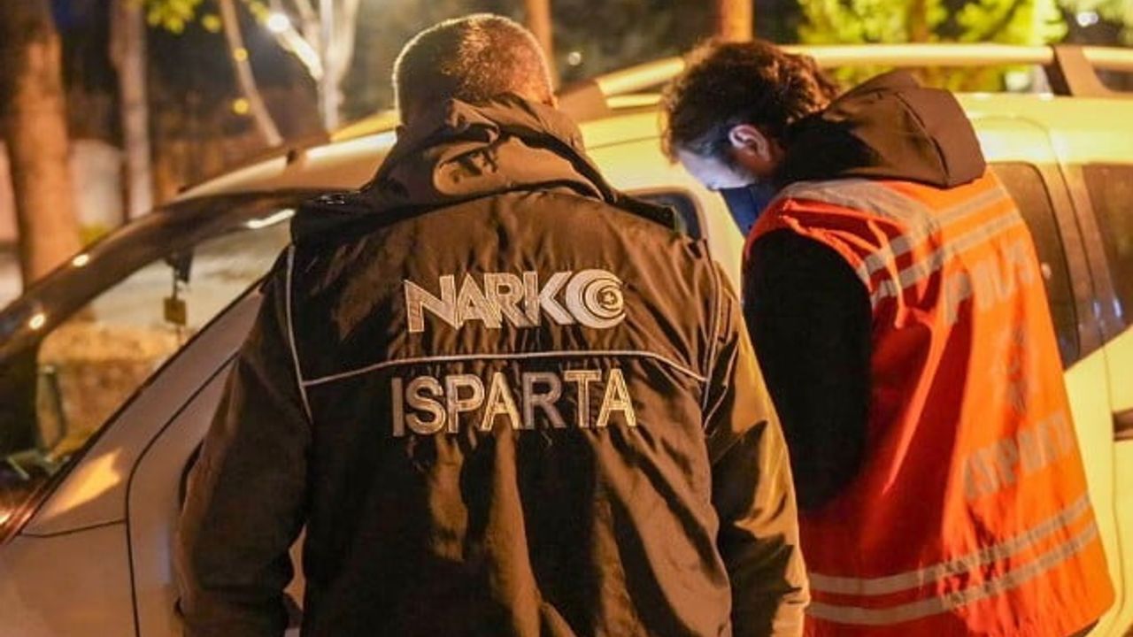 Isparta'da 11-17 Ocak Uyuşturucu Operasyonları — 46 Şüpheli