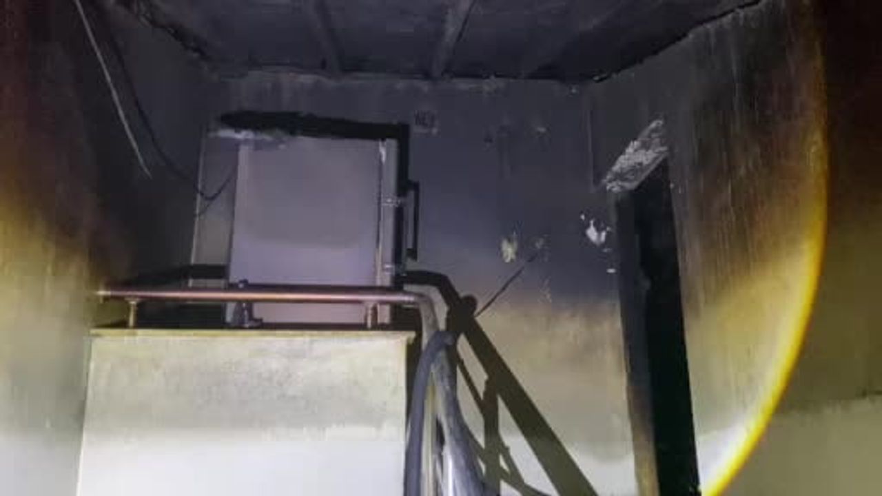 Isparta'da baca yangını: İki katlı evde büyük çapta hasar