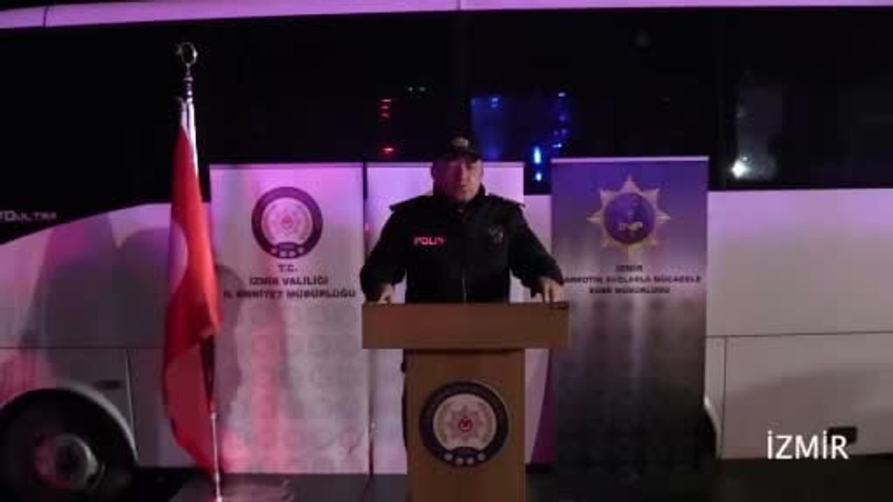 İzmir merkezli büyük uyuşturucu operasyonu: 654 tutuklama