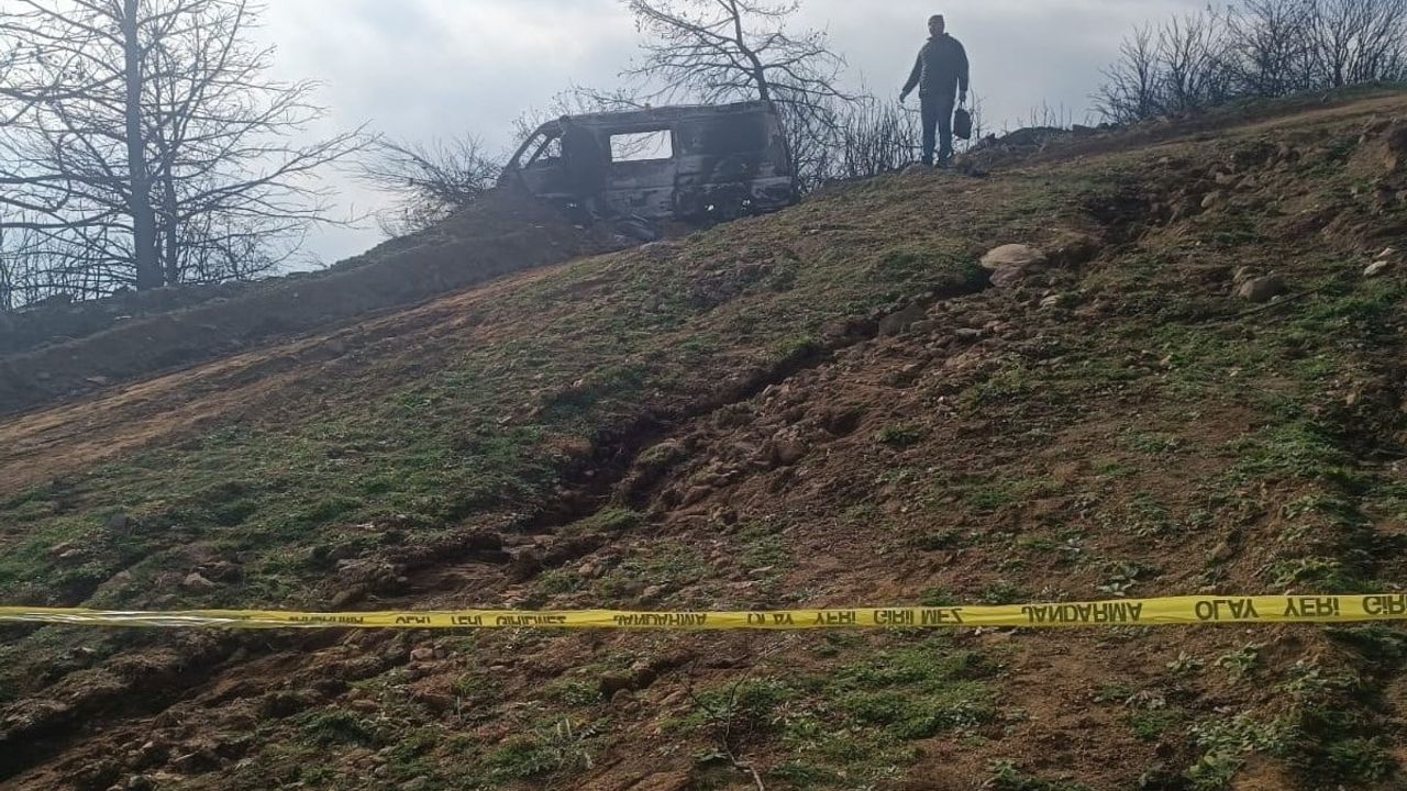 İzmir Ödemiş’te genç müteahhidin aracında yanmış halde ölümü