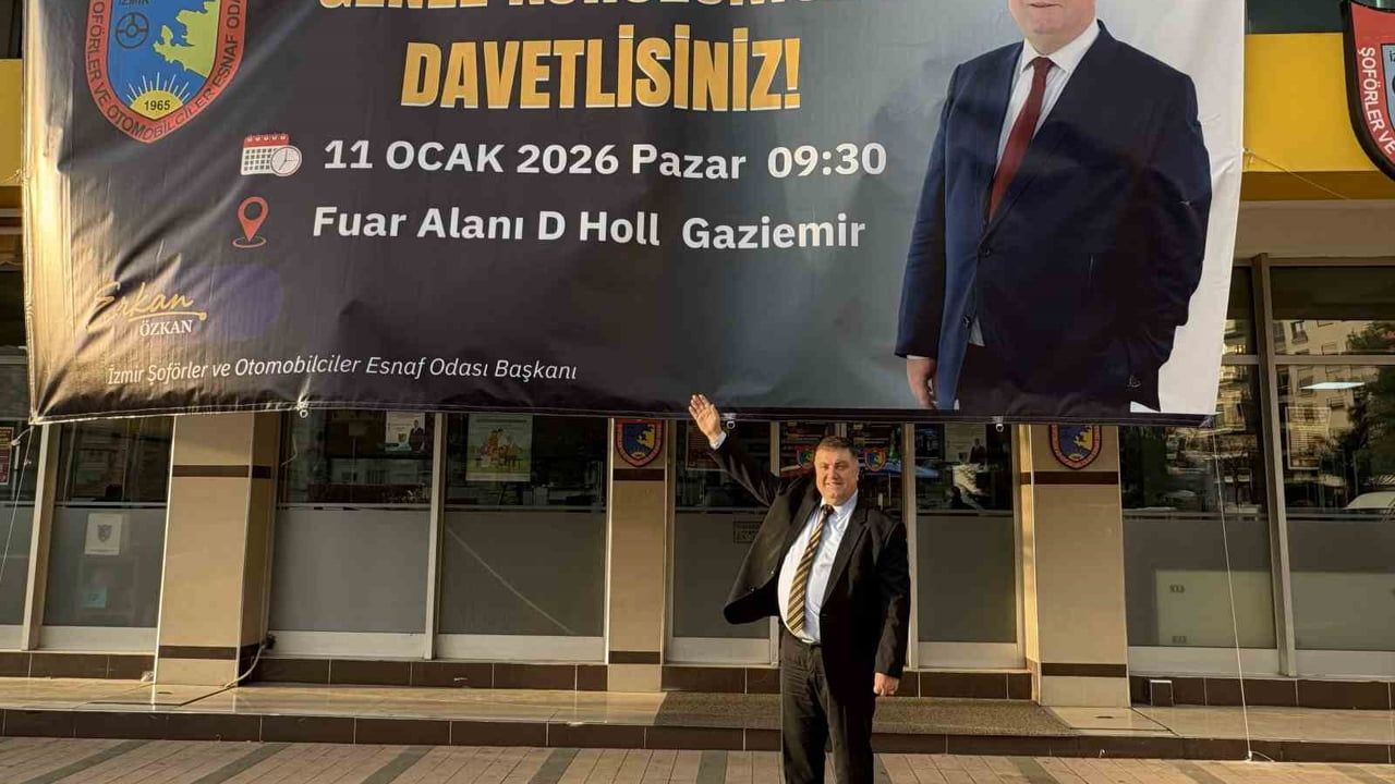 İzmir Şoförler Odası'ndan 11 Ocak Genel Kurulunda Birlik Çağrısı