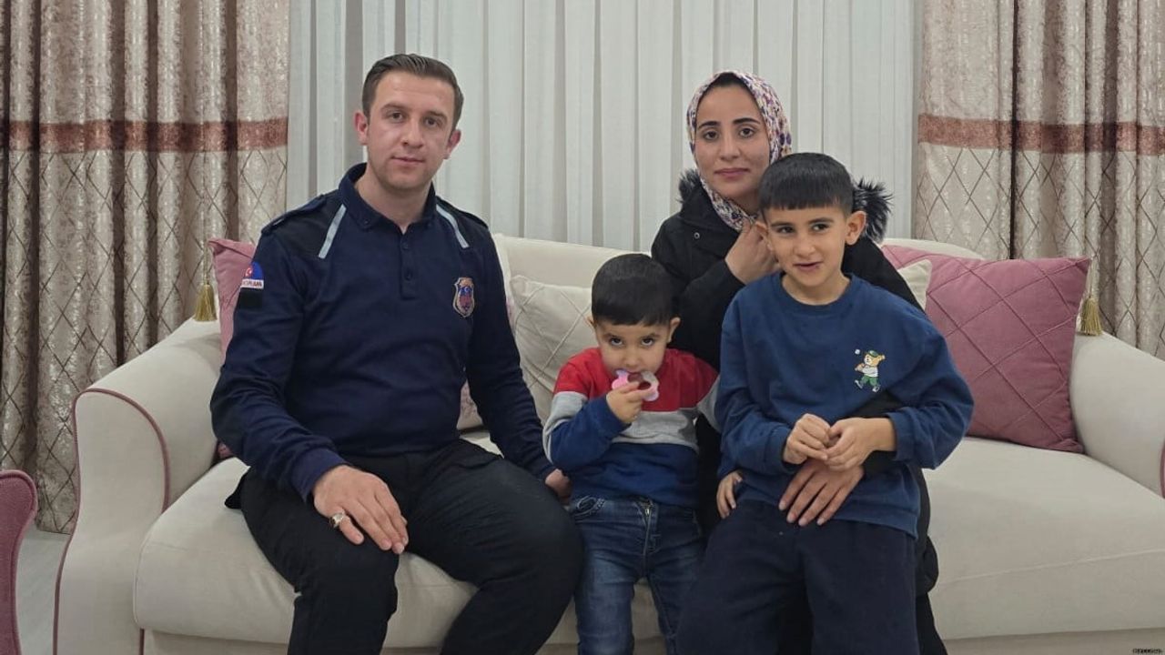 Kahramanmaraş'ta cezaevi personelinden örnek davranış: Kaza yapan anne ve iki çocuğu evinde misafir edildi
