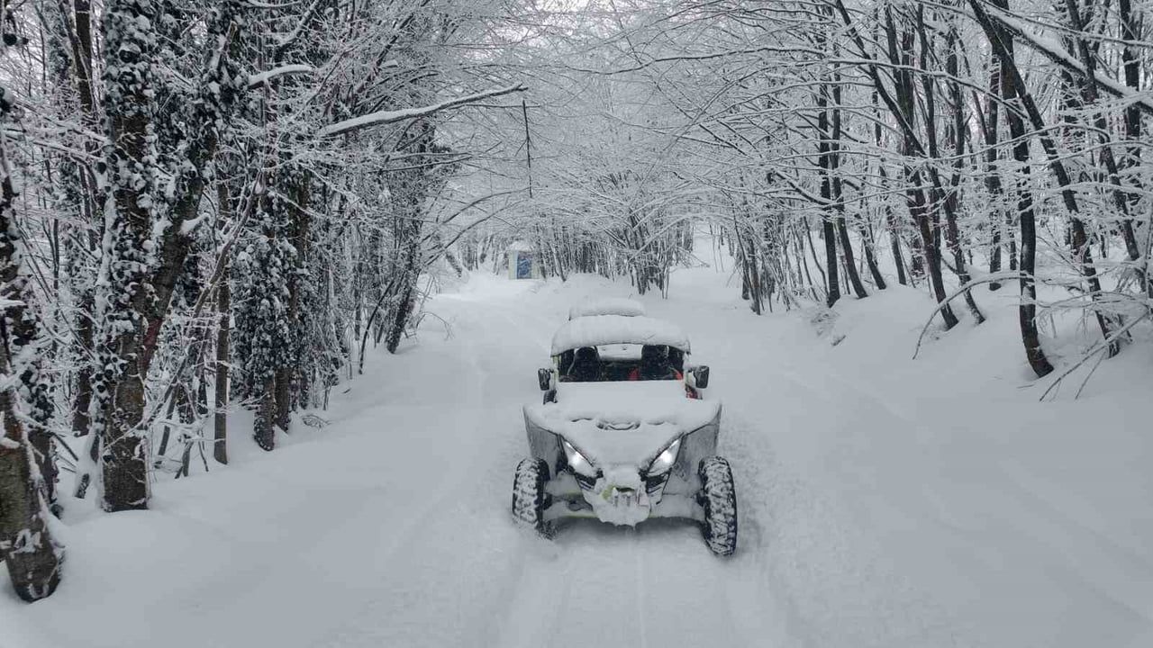 Kar Altında UTV ile Adrenalin: Kocaeli'de Beyaz Yolculuk