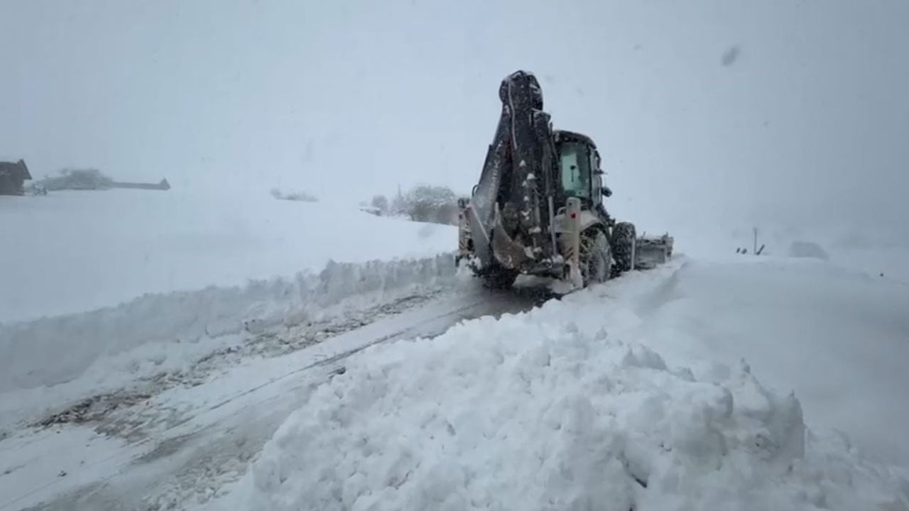 Karabük'te 123 köy yolu ulaşıma yeniden açıldı