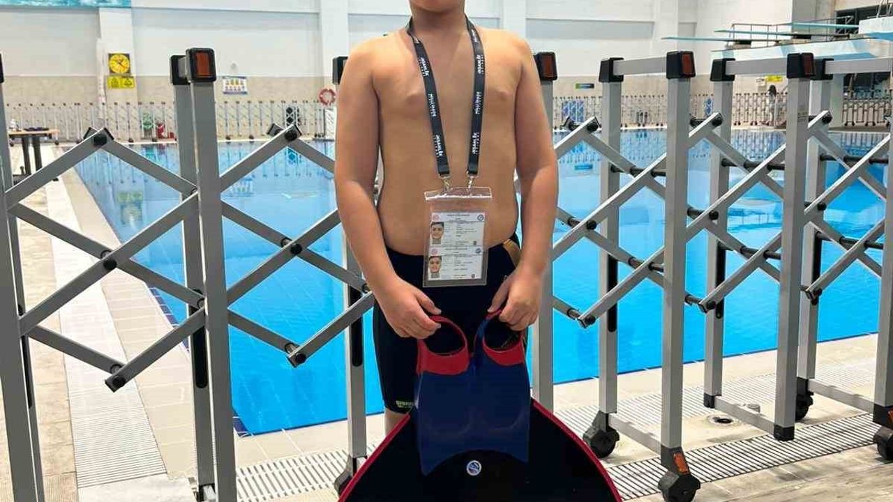 Karabüklü Muhammed Fatih Lord 50 metre paletlide Türkiye şampiyonu