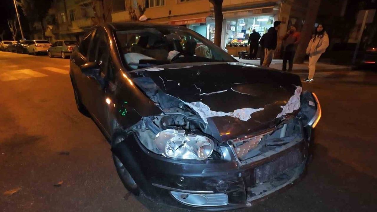 Karaman’da kavşakta çarpışma: 1 yaralı