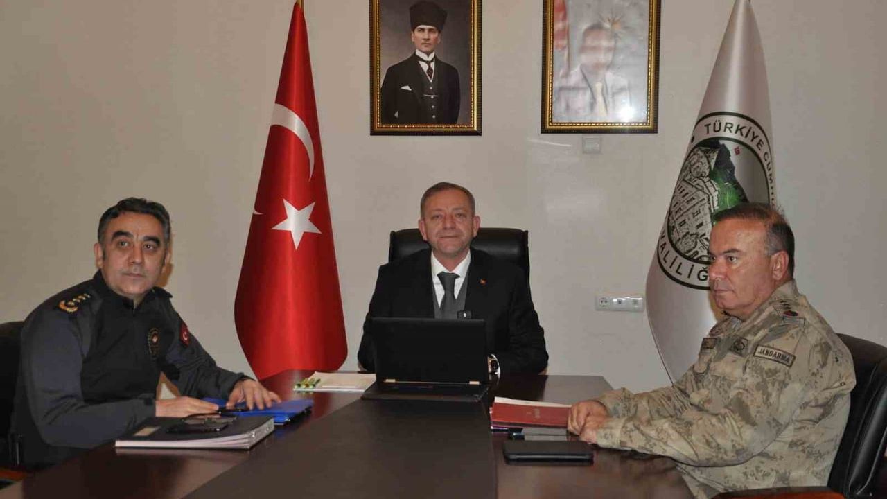 Kars’ta 2025 Aralık Ayı Asayiş ve Güvenlik Toplantısı