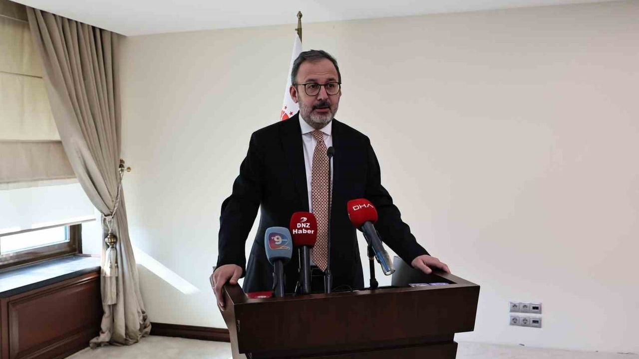 Kasapoğlu: Türkiye’de sağlam bir spor tesisi altyapısı var