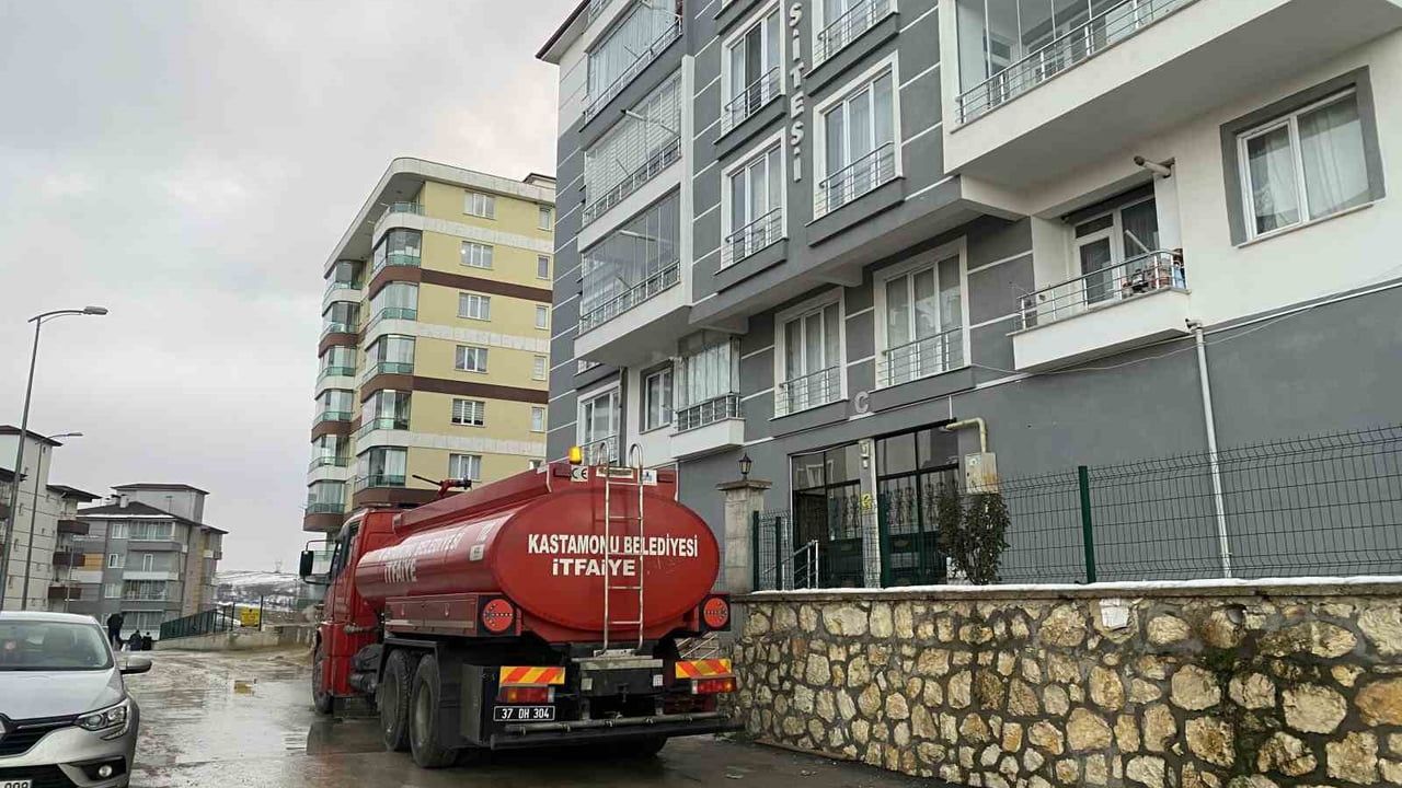 Kastamonu'da bazı mahallelerde devam eden su kesintisi