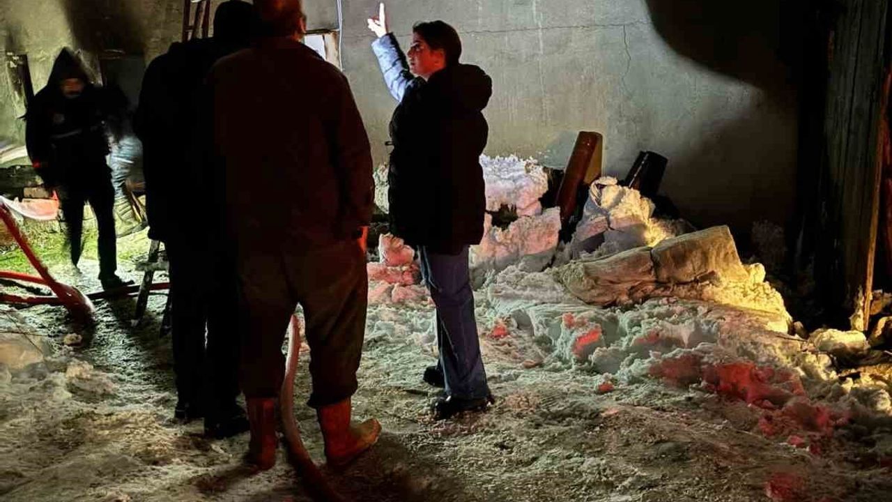 Kastamonu'da Elektrikli Sobadan Çıkan Yangın Bir Evi Kullanılamaz Hale Getirdi