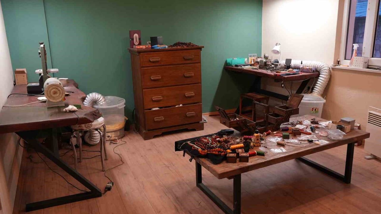 Kastamonu'da merakından atölyeye: Her tespih için iki günlük emek