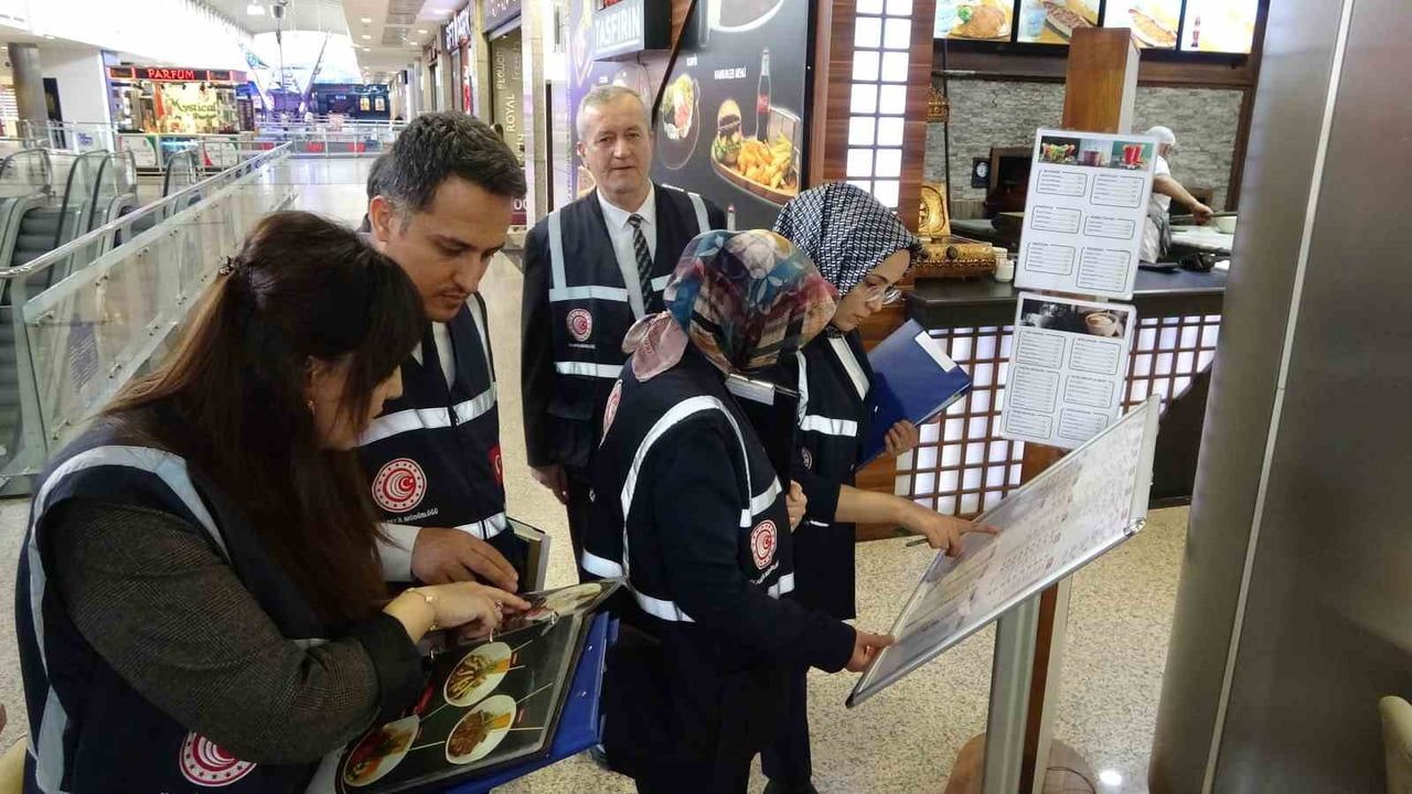 Kastamonu'da Ramazan Öncesi Market ve Restoran Fiyat Denetimi