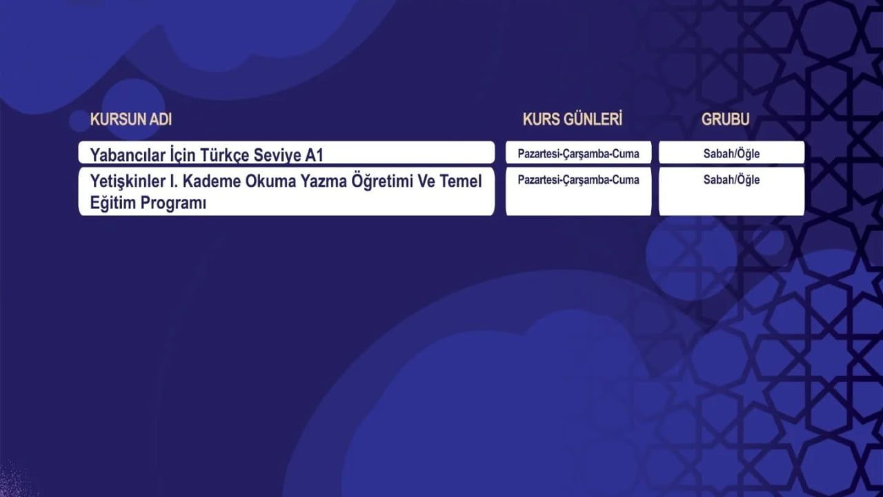 KAYMEK Sanat ve Mesleki Eğitim Bahar Dönemi kurs kayıtları devam ediyor