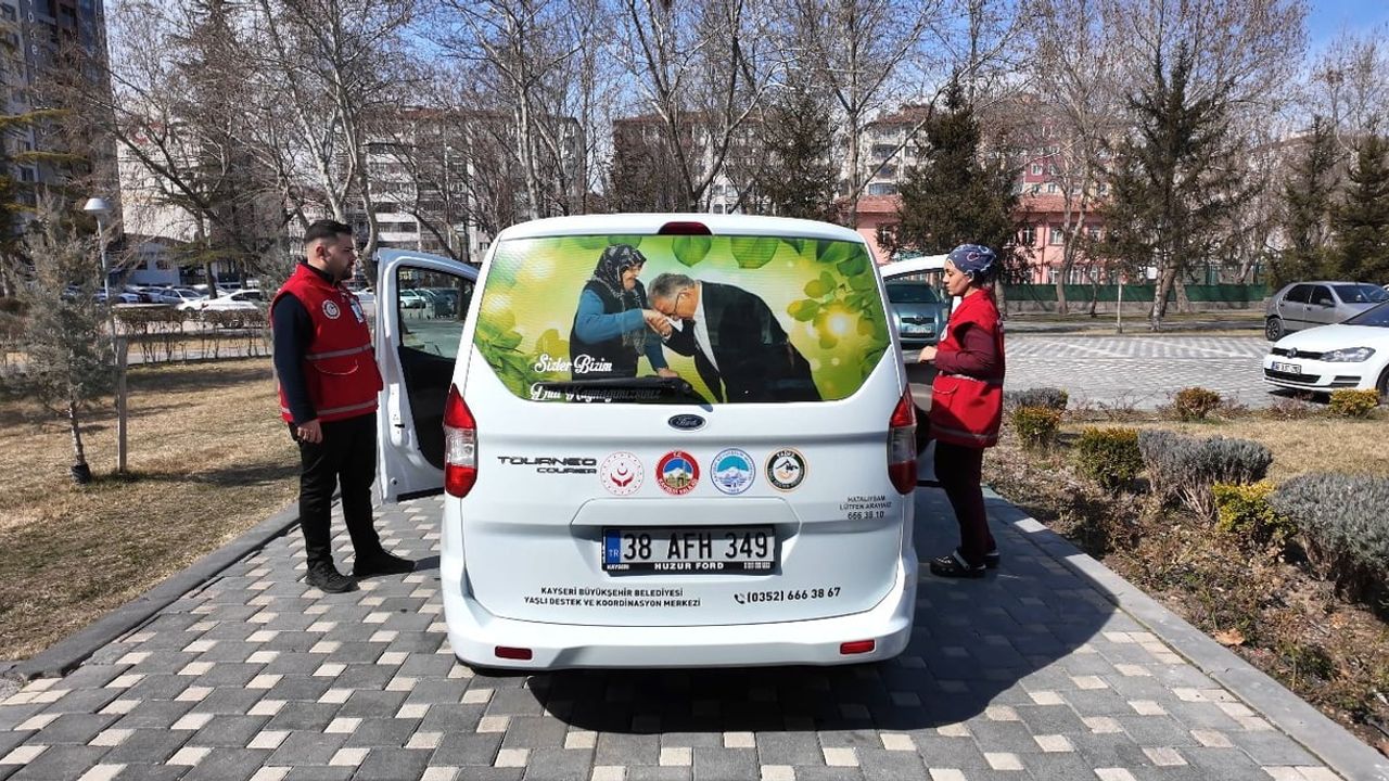 Kayseri Büyükşehir YADES ile 3 bin 135 yaşlıya destek verdi