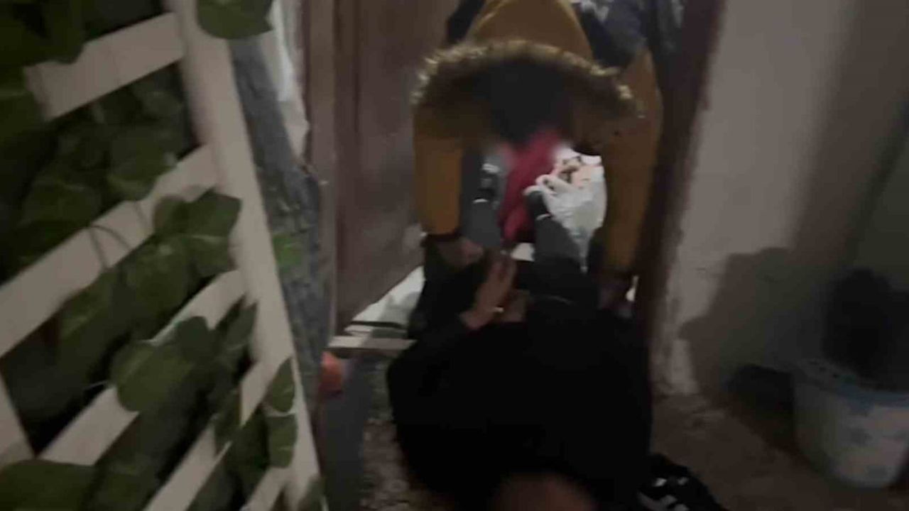 Kayseri'de aranan şahıs sığınakta yakalandı