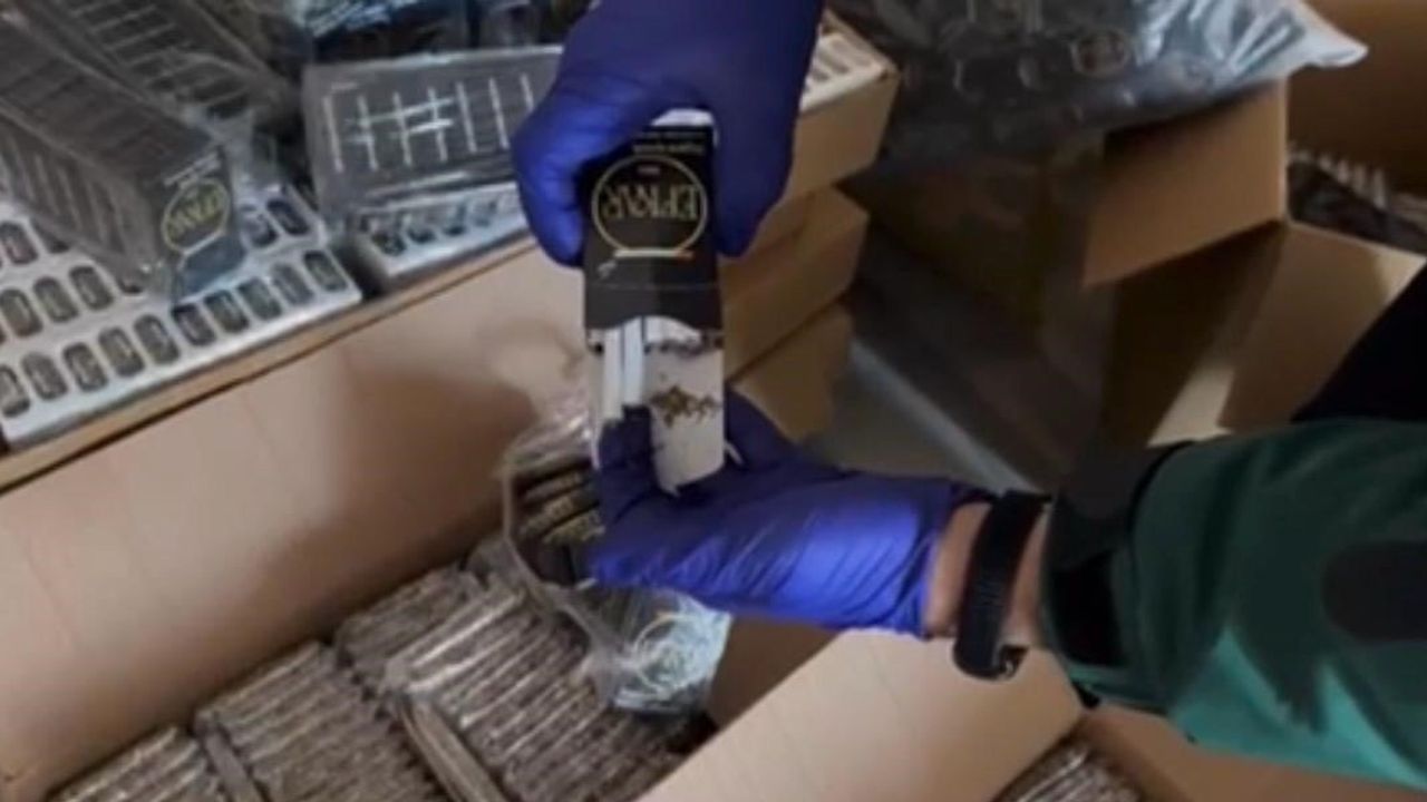 Kayseri'de kaçak sigara operasyonu: 1 gözaltı