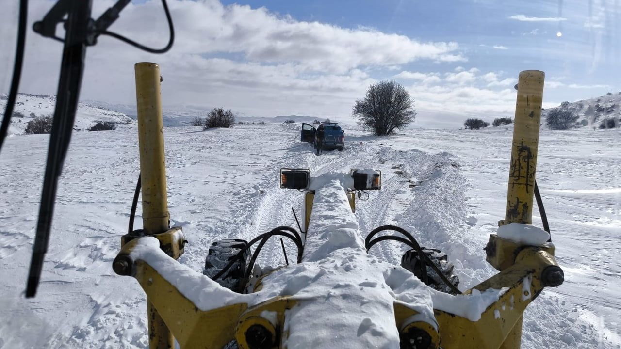 Kayseri'de kırsal mahalle yolları tamamen ulaşıma açıldı