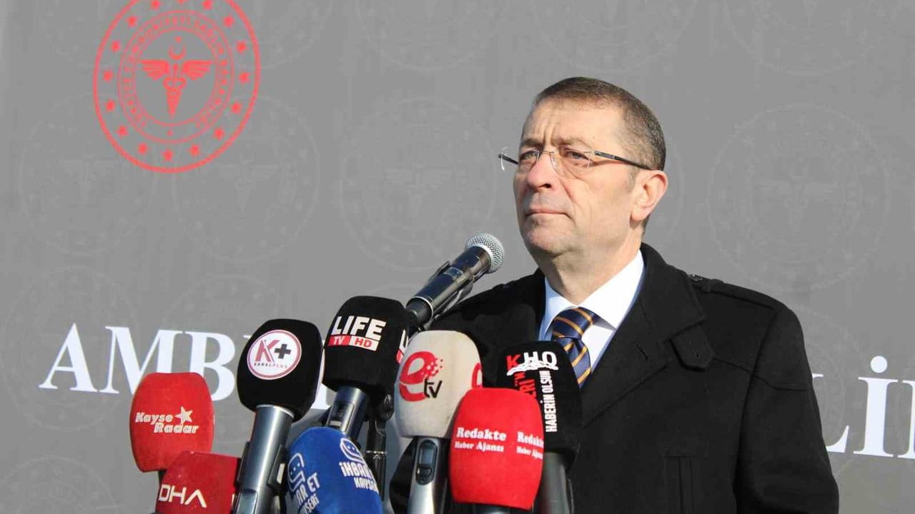 Kayseri'ye 12 yeni ambulansla toplam 98 ambulans hizmette