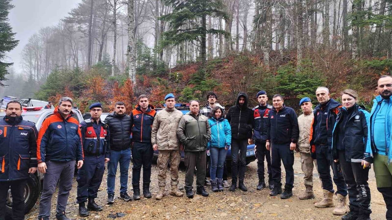 Kazdağları'nda kaybolan 3 kişi ekiplerce sağ salim bulundu