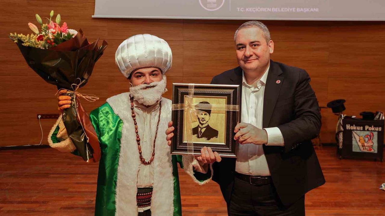 Keçiören Belediyesi'nden ara tatilde sihirbaz ve interaktif oyun etkinliği