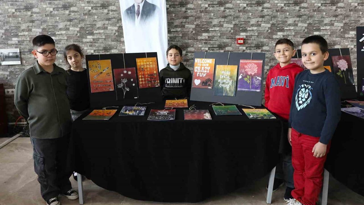 Keçiören ÇEM Öğrencilerinden 'Sanatsal Yolculuk' Sergisi