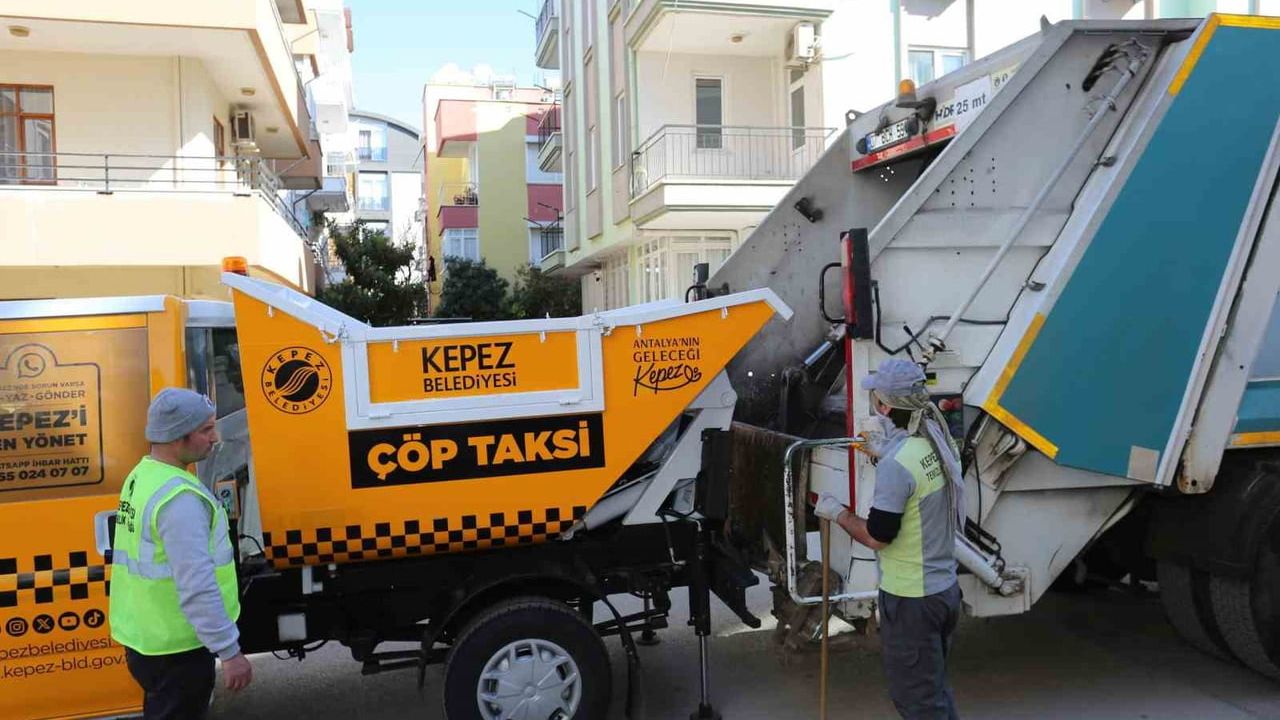 Kepez Belediyesi 2025'te 248 bin 403 ton çöp topladı