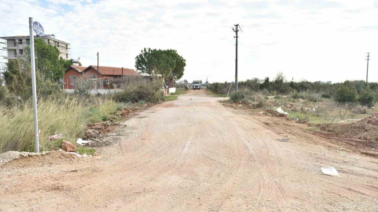 Kepez Belediyesi'nden Zeytinlik Mahallesi'ne Yeni Yol