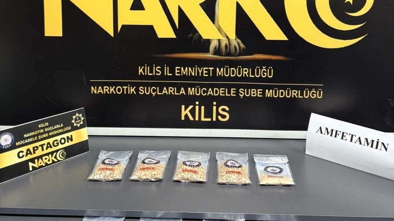 Kilis’te uyuşturucu operasyonunda 3 tutuklama