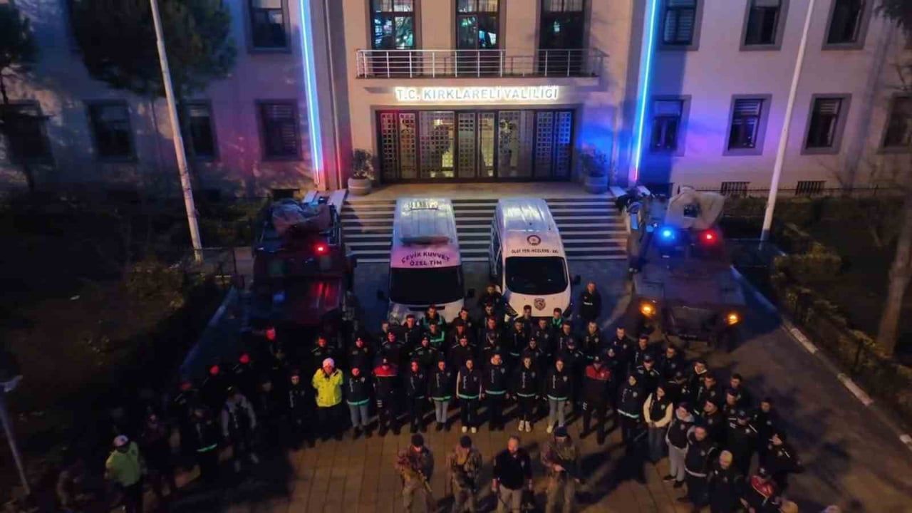 Kırklareli'nde Yılbaşı Gecesi Geniş Polis Denetimi