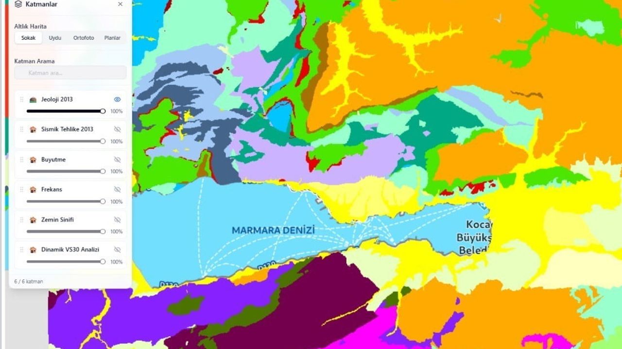 Kocaeli'de zemin verileri yapay zekayla tek havuzda haritalanacak