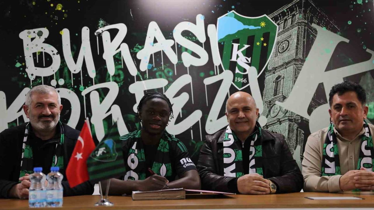 Kocaelispor, Mahamadou Susoho'yu Manchester City'den transfer etti