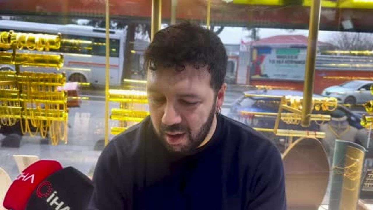 'Kolay gelsin' diyerek yarım kilo altın çaldı: Bahçelievler'de kuyumcu soygunu