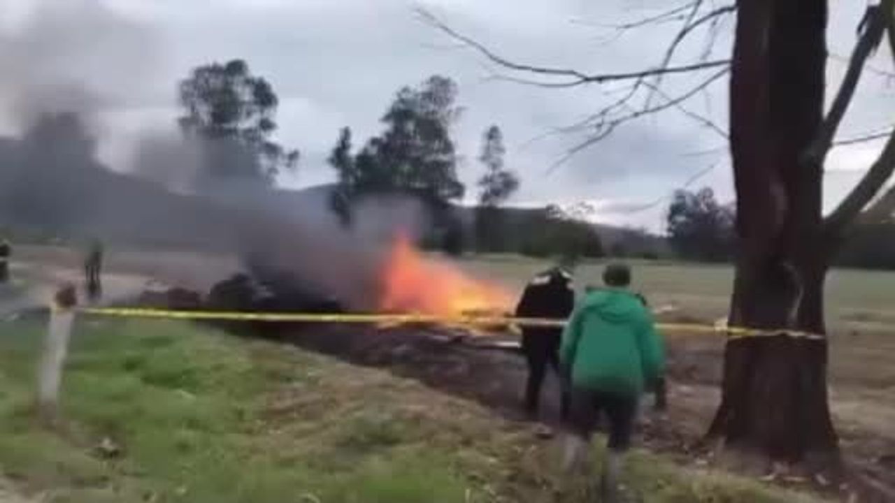 Kolombiya’da uçak kazası: 6 kişi hayatını kaybetti
