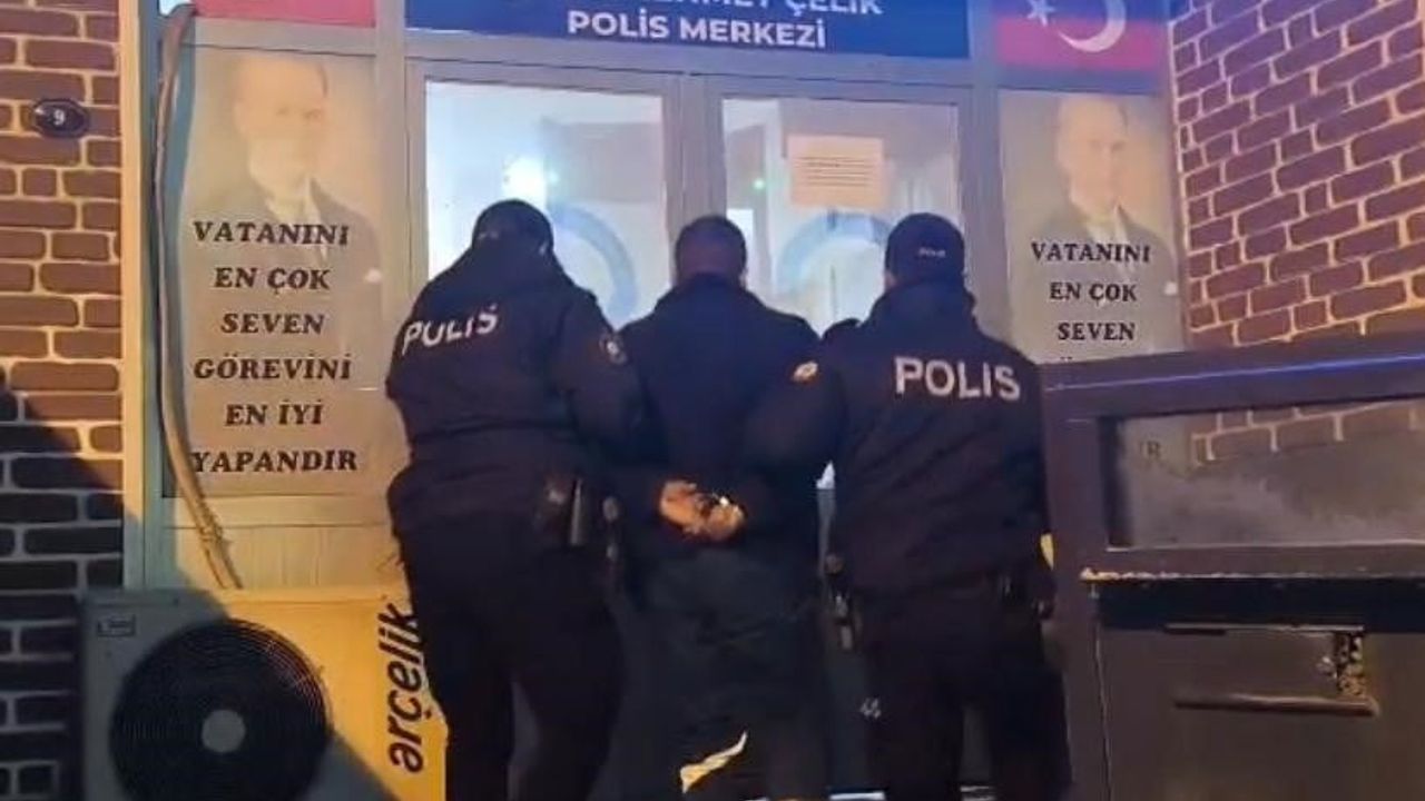 Konak'ta 41 yıl hapis cezasıyla aranan A.B. yakalandı