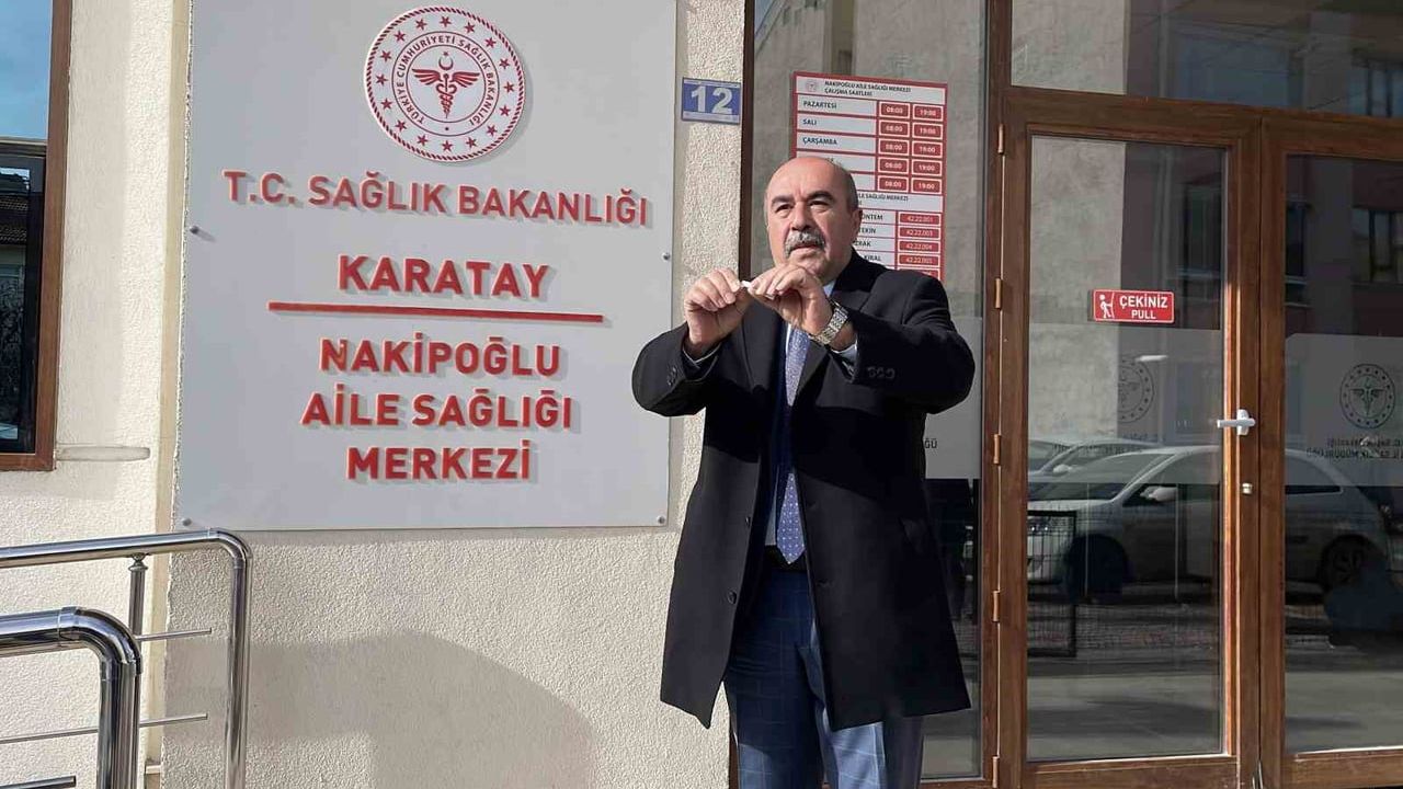 Konya'da 58 yaşındaki emekli 40 yıllık sigarayı 20 günde bıraktı