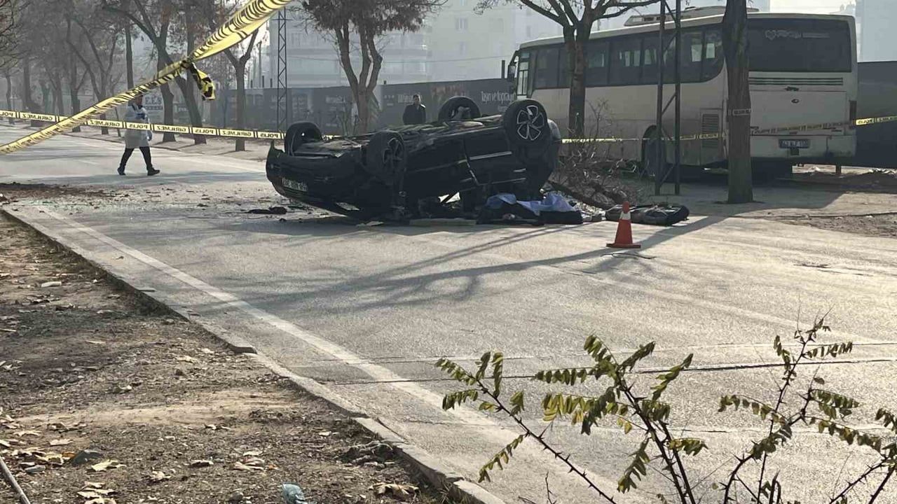 Konya'da Aralık'ta 1.442 trafik kazası: 4 ölü, 886 yaralı