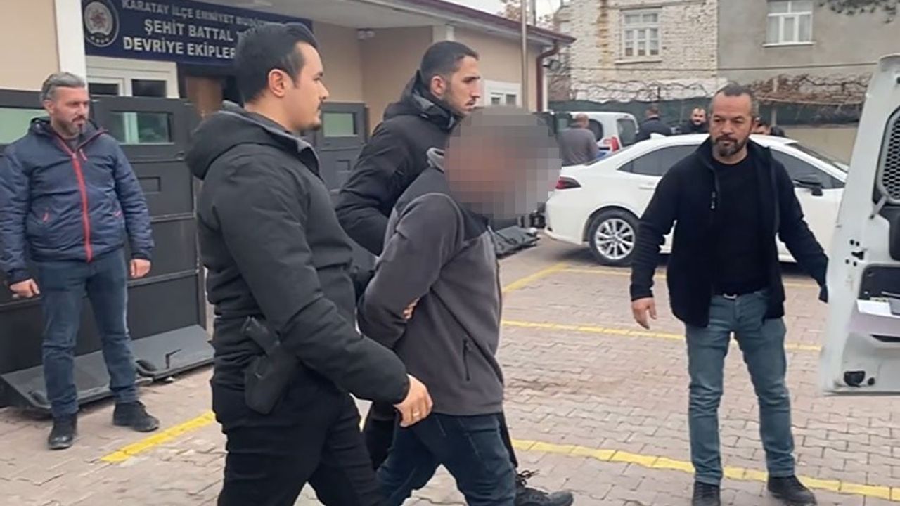 Konya'da kadın kılığına giren firari polis tarafından yakalandı
