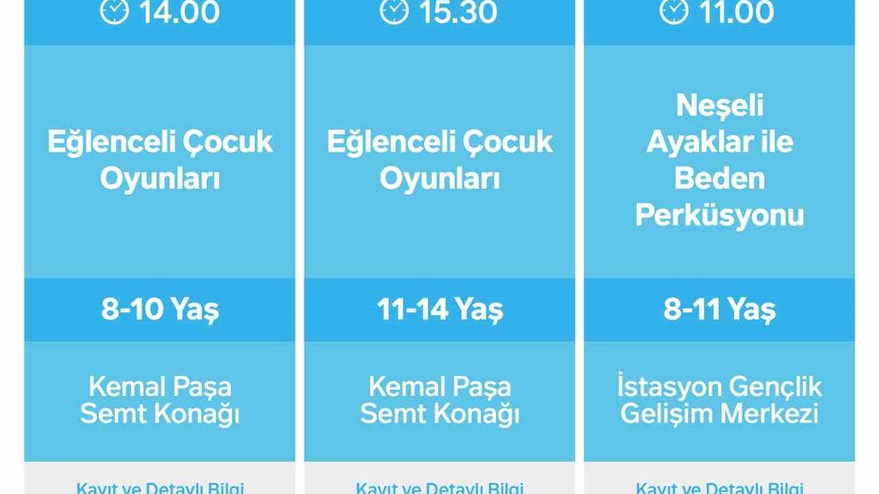 Küçükçekmece'de Sömestir Etkinlikleri (19 Ocak - 1 Şubat)