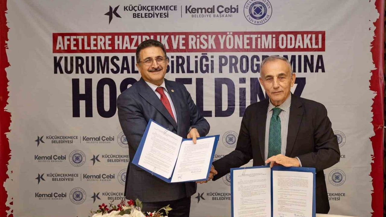 Küçükçekmece ve İstanbul Aydın Üniversitesi arasında Afetlere Hazırlık Protokolü