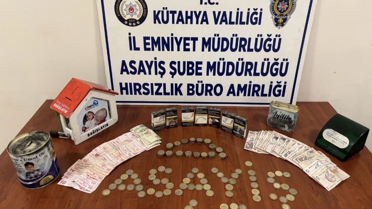 Kütahya’da 4 ayrı hırsızlık şüphelisi iş yerinin bodrumunda yakalandı