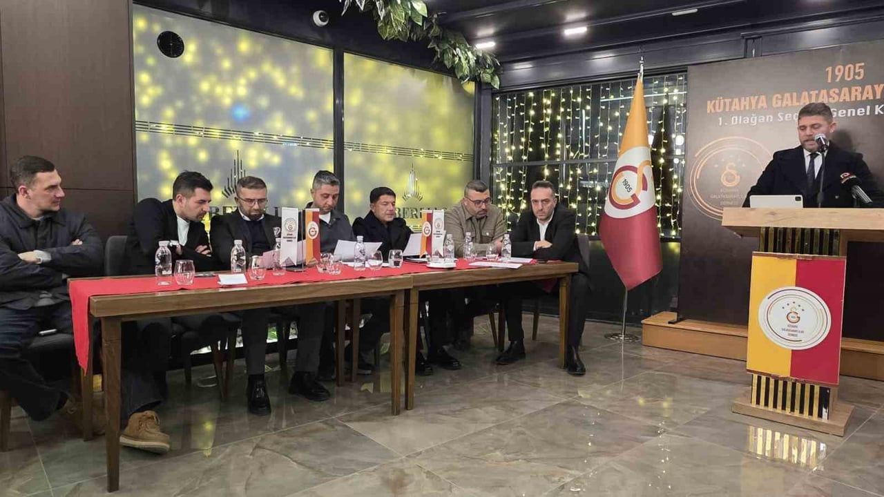 Kütahya Galatasaraylılar Derneği 1. Olağan Genel Kurulu yapıldı