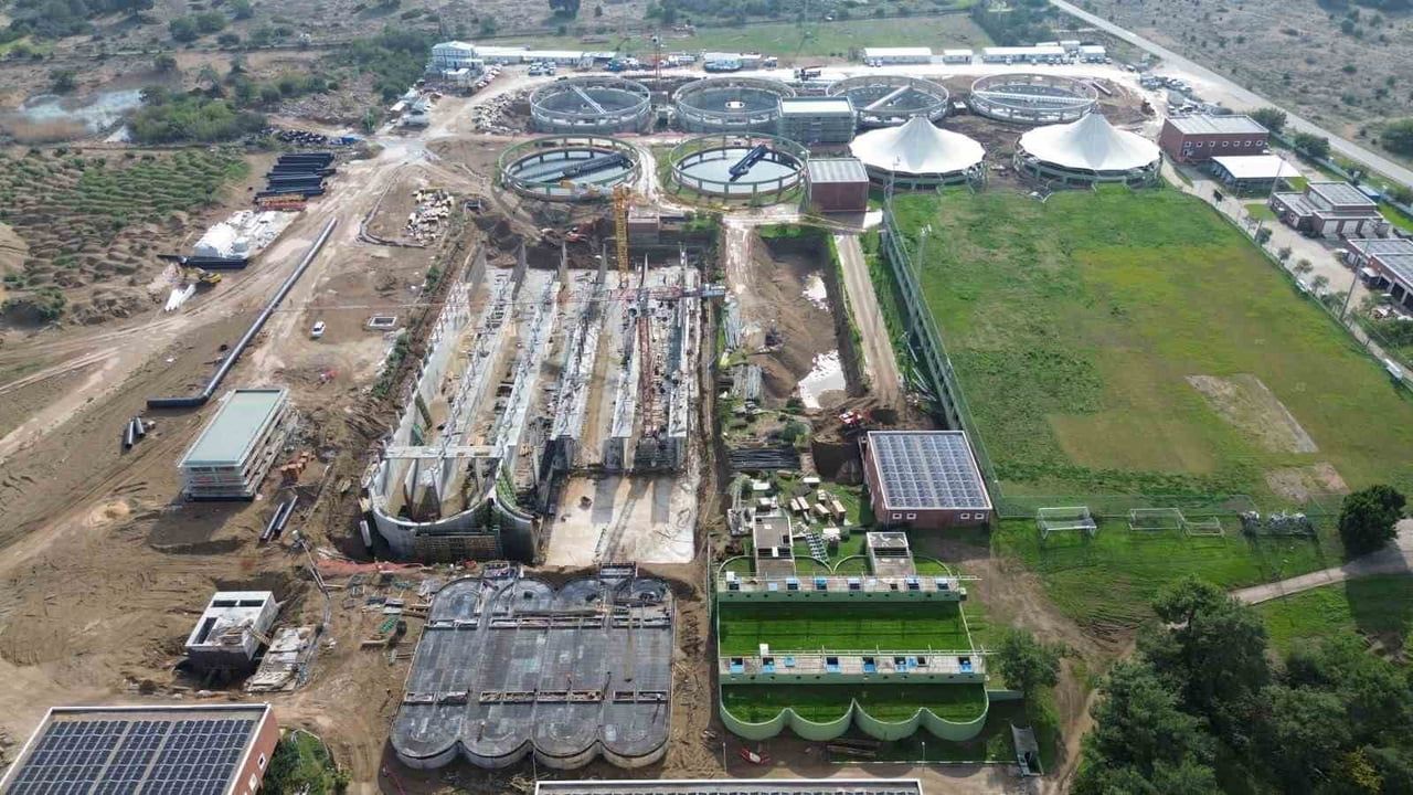 Lara Atıksu Arıtma Tesisi’nin kapasitesi iki katına çıkarılıyor