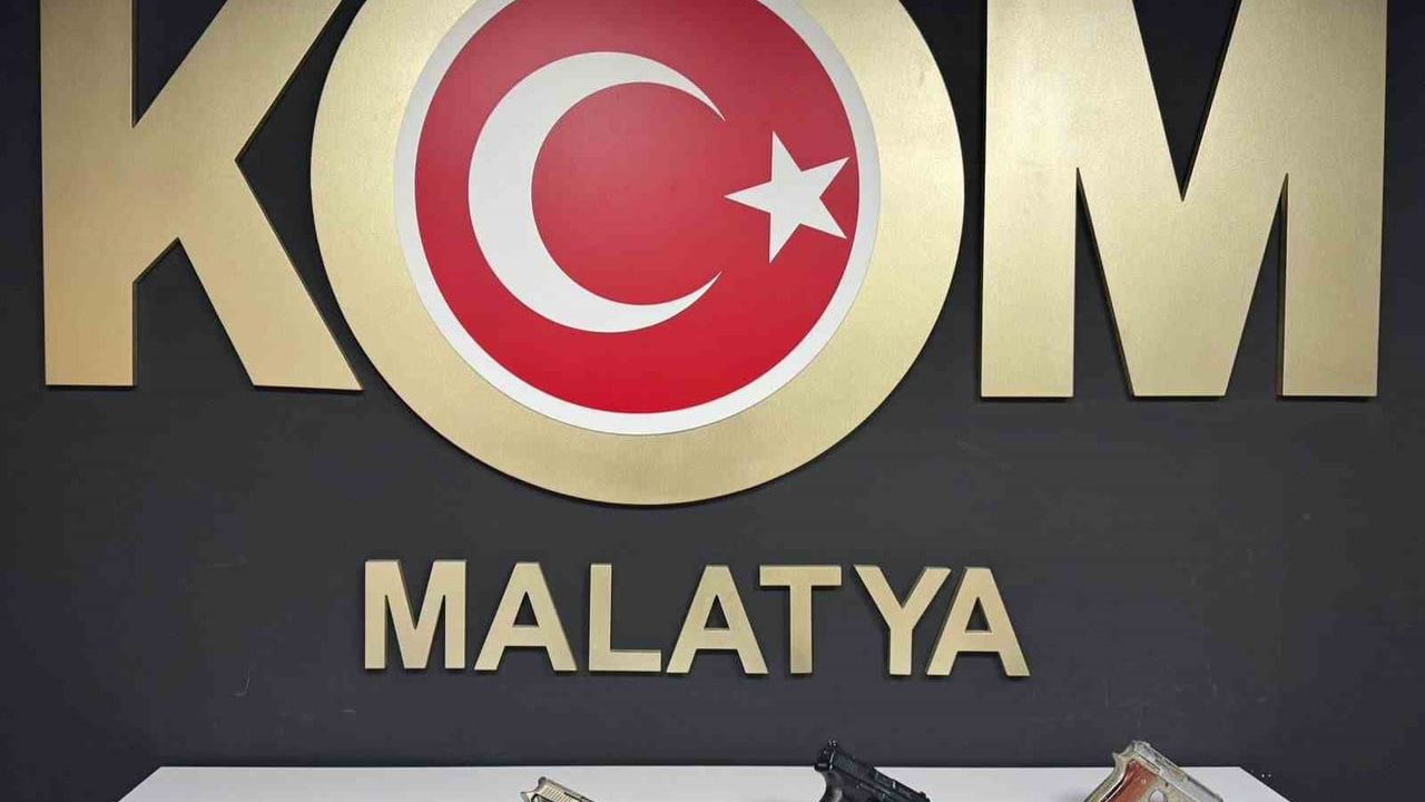 Malatya'da ruhsatsız silah operasyonu: 3 kişi yakalandı